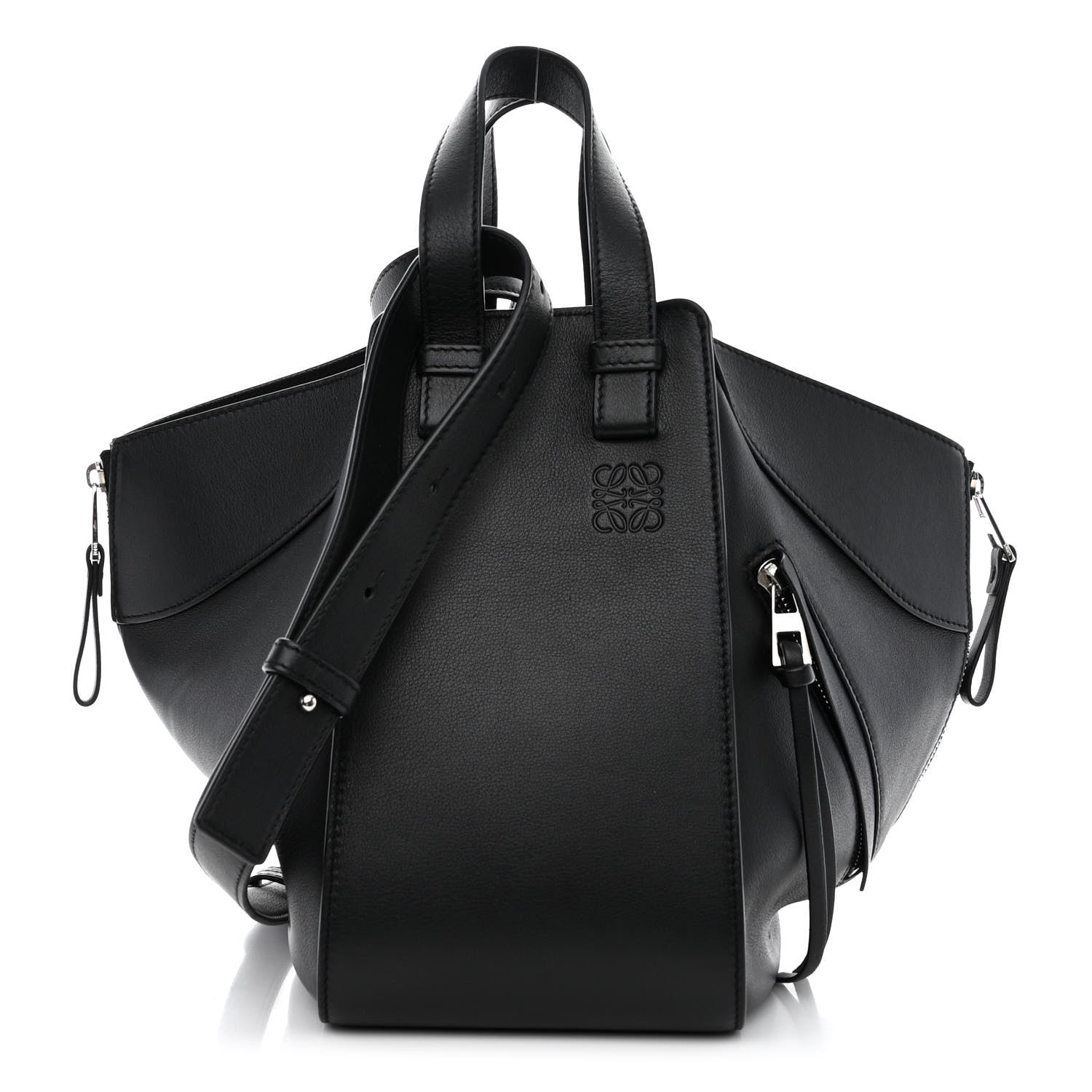 Loewe Calfskin Small Hammock Shoulder Bag Black 1 of 10