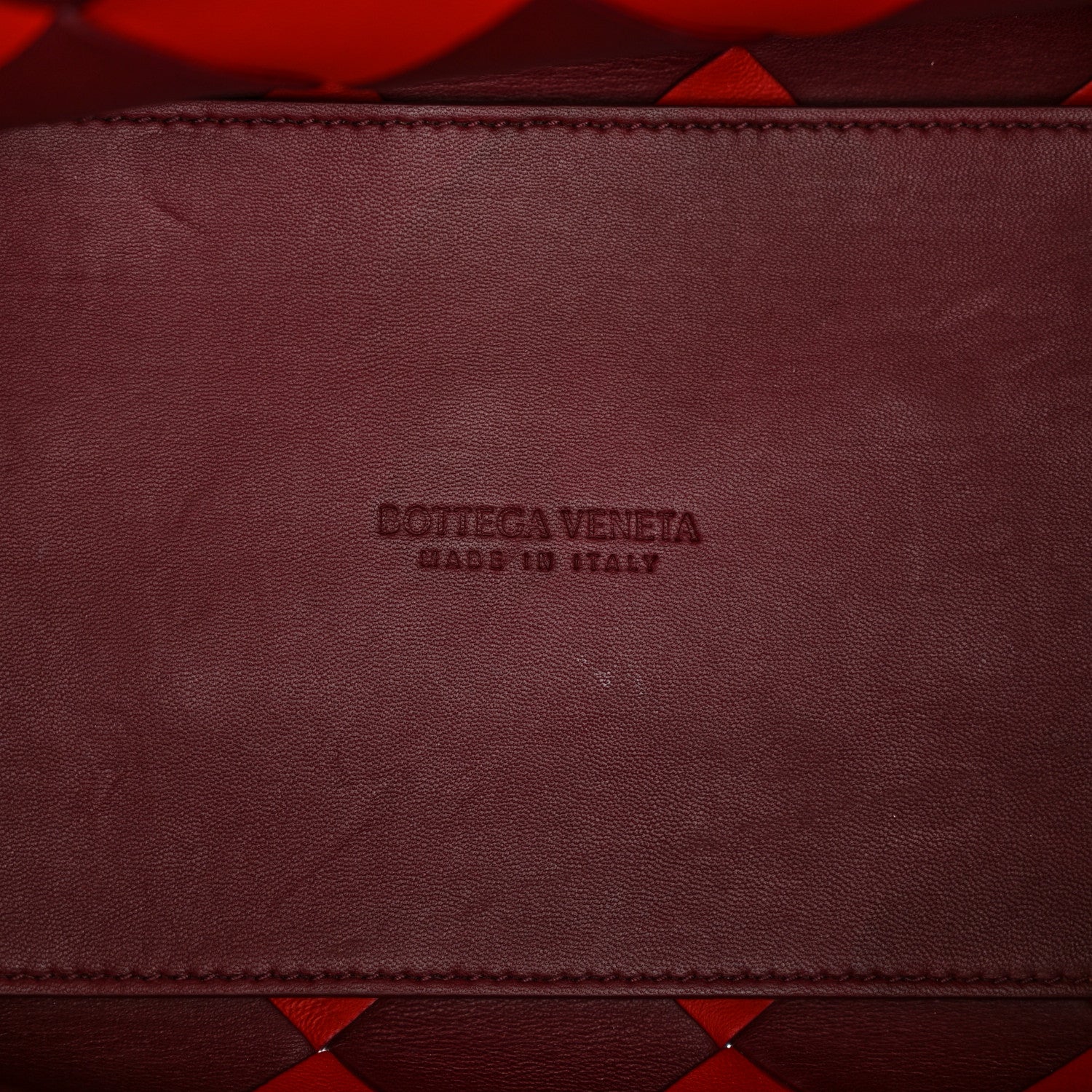 Bottega Veneta Nappa Maxi Cabat 30 Red Burgundy 6 of 10