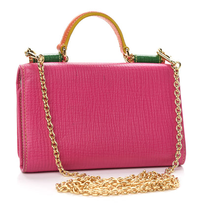 Dolce & Gabbana Dauphine Mini Von Bag Pink Multicolor 3 of 8