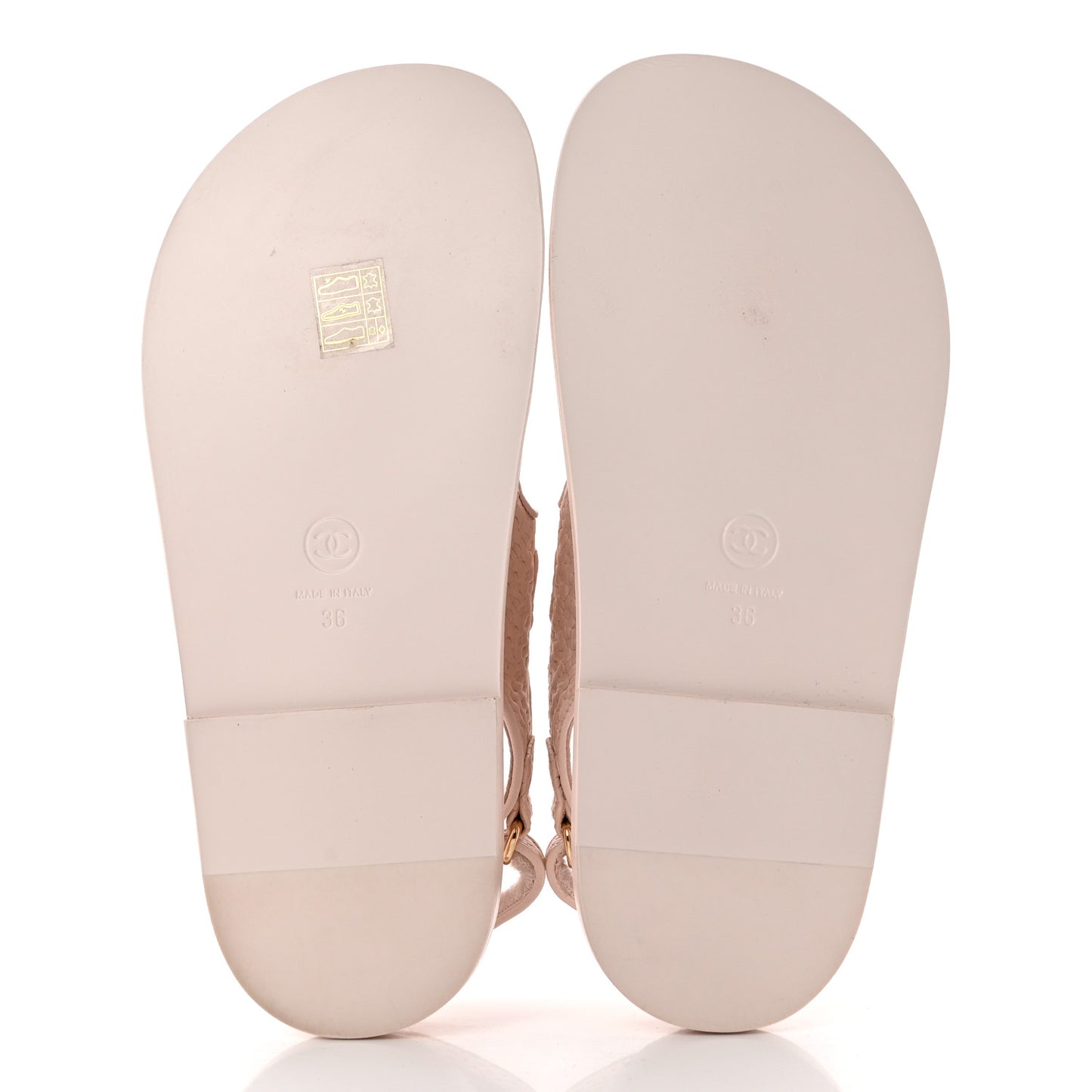 Calfskin Printed Velcro Dad Sandals 36 Pink