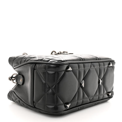 Christian Dior Calfskin Cannage Small The Lady 95.22 Black 4 of 10