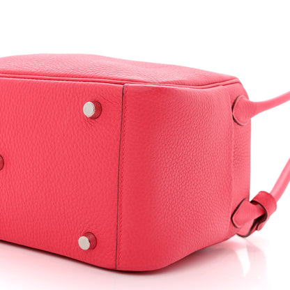 Hermes Taurillon Clemence Lindy 26 Rose Extreme 10 of 10