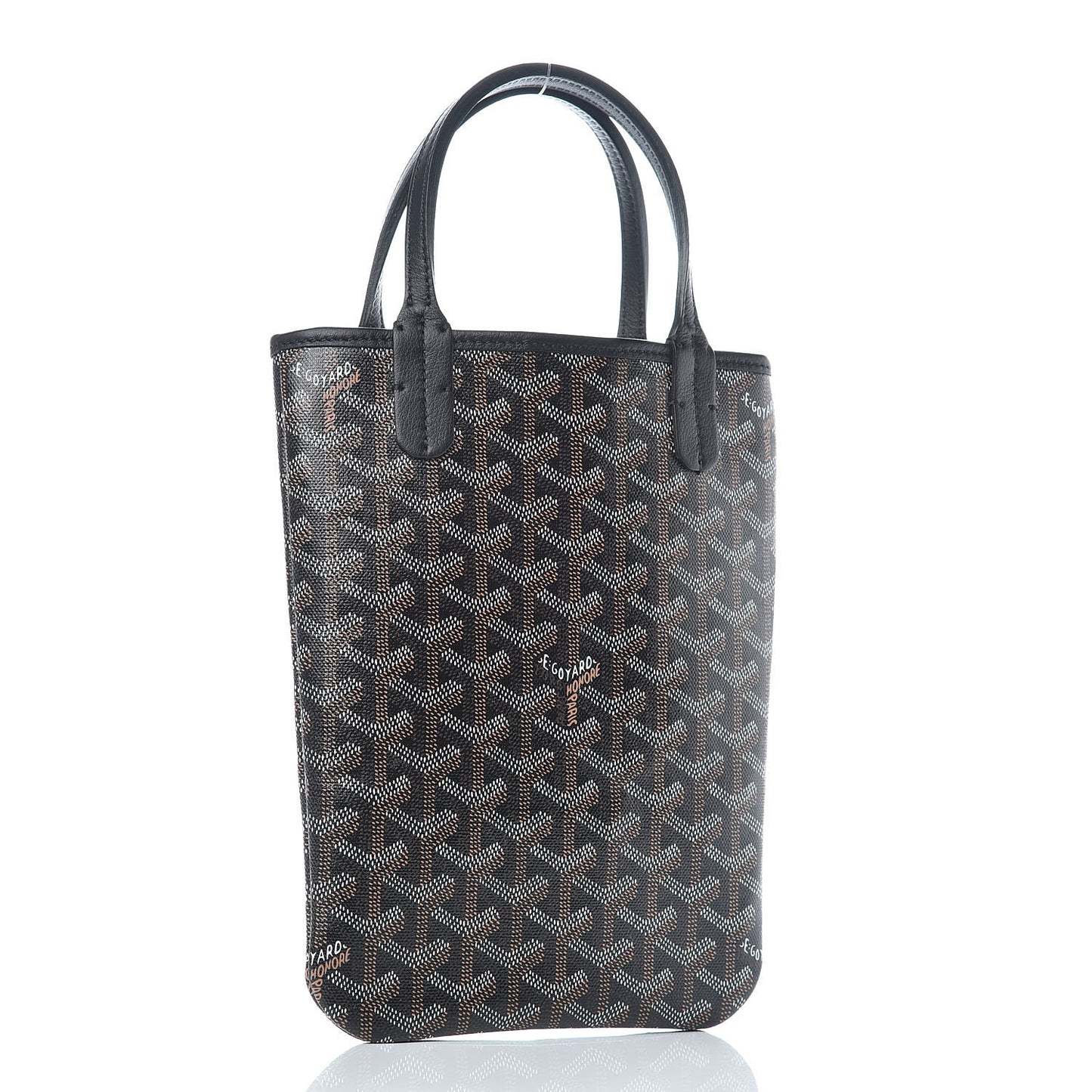 Goyardine Poitiers Tote Black