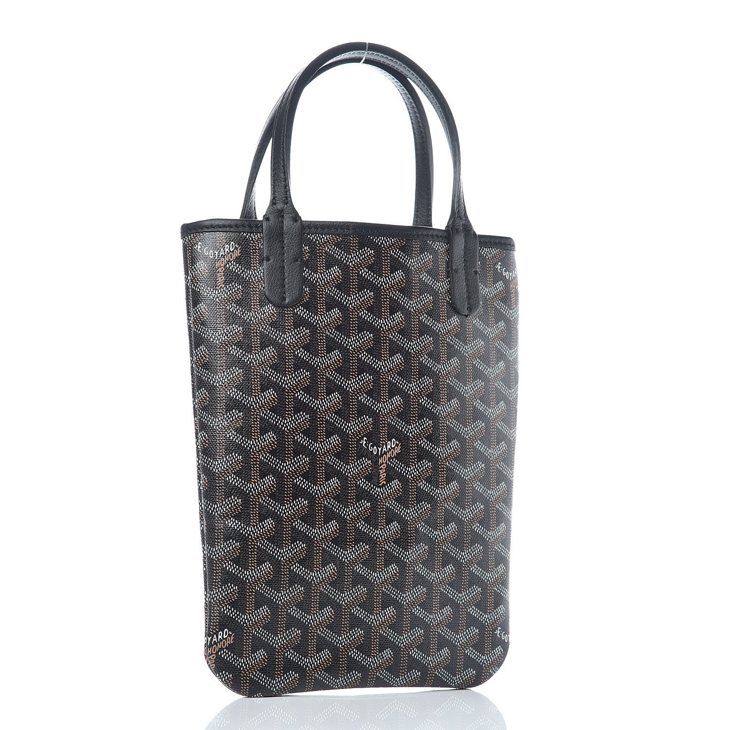 Goyard Goyardine Poitiers Tote Black 3 of 9