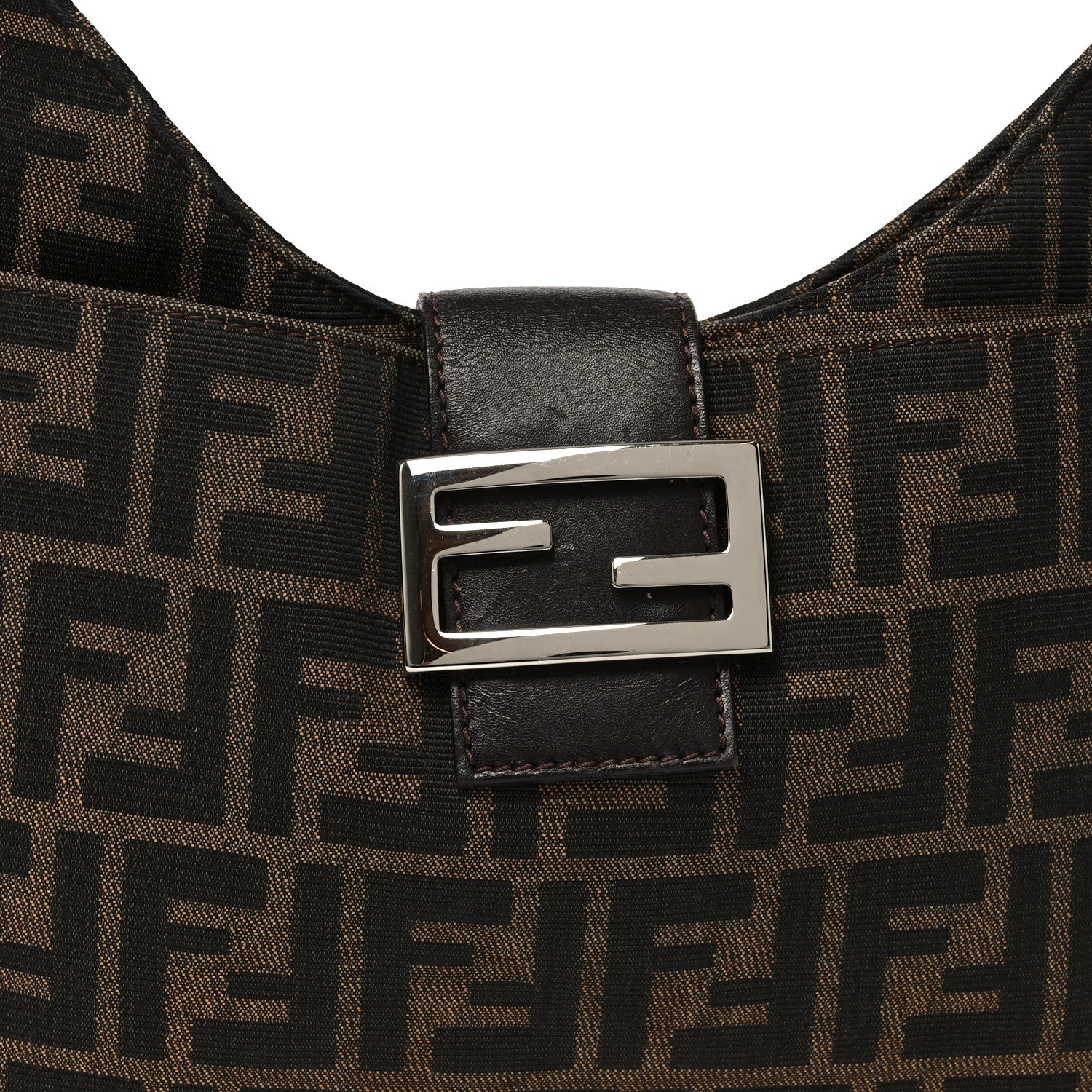 Fendi Zucca Hobo Tobacco 7 of 9