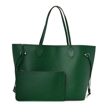 Louis Vuitton Epi Neverfull MM Menthe 1 of 11