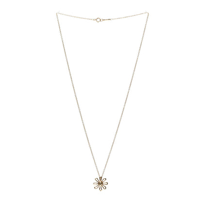 Tiffany 18K Yellow Gold Daisy Pendant Necklace 3 of 6