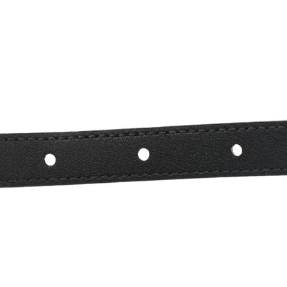 Gucci Plutone Calfskin Gucci Buckle 20mm Thin Belt 80 32 Black 6 of 6