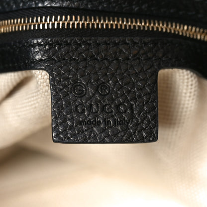 Gucci Pebbled Calfskin Large Soho Hobo Black 6 of 10
