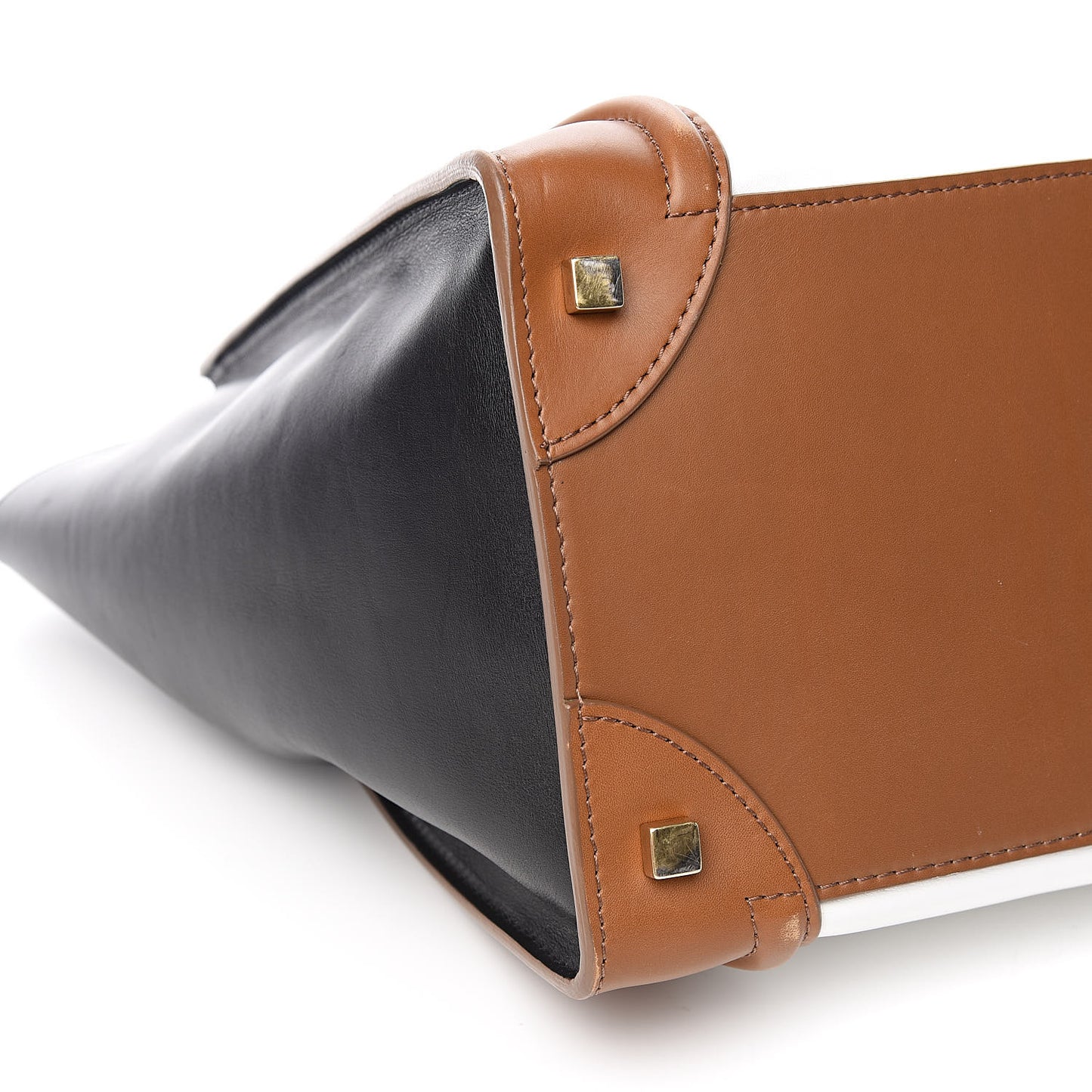 Smooth Calfskin Mini Tri-Color Luggage