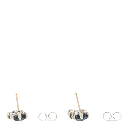 David Yurman Sterling Silver Hampton Blue Topaz Aquamarine Grey Orchid Chatelaine Drop Earrings 3 of 3