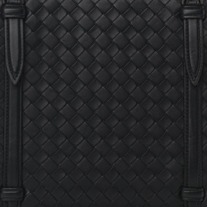 Bottega Veneta Nappa Intrecciato Shoulder Bag Black 7 of 9