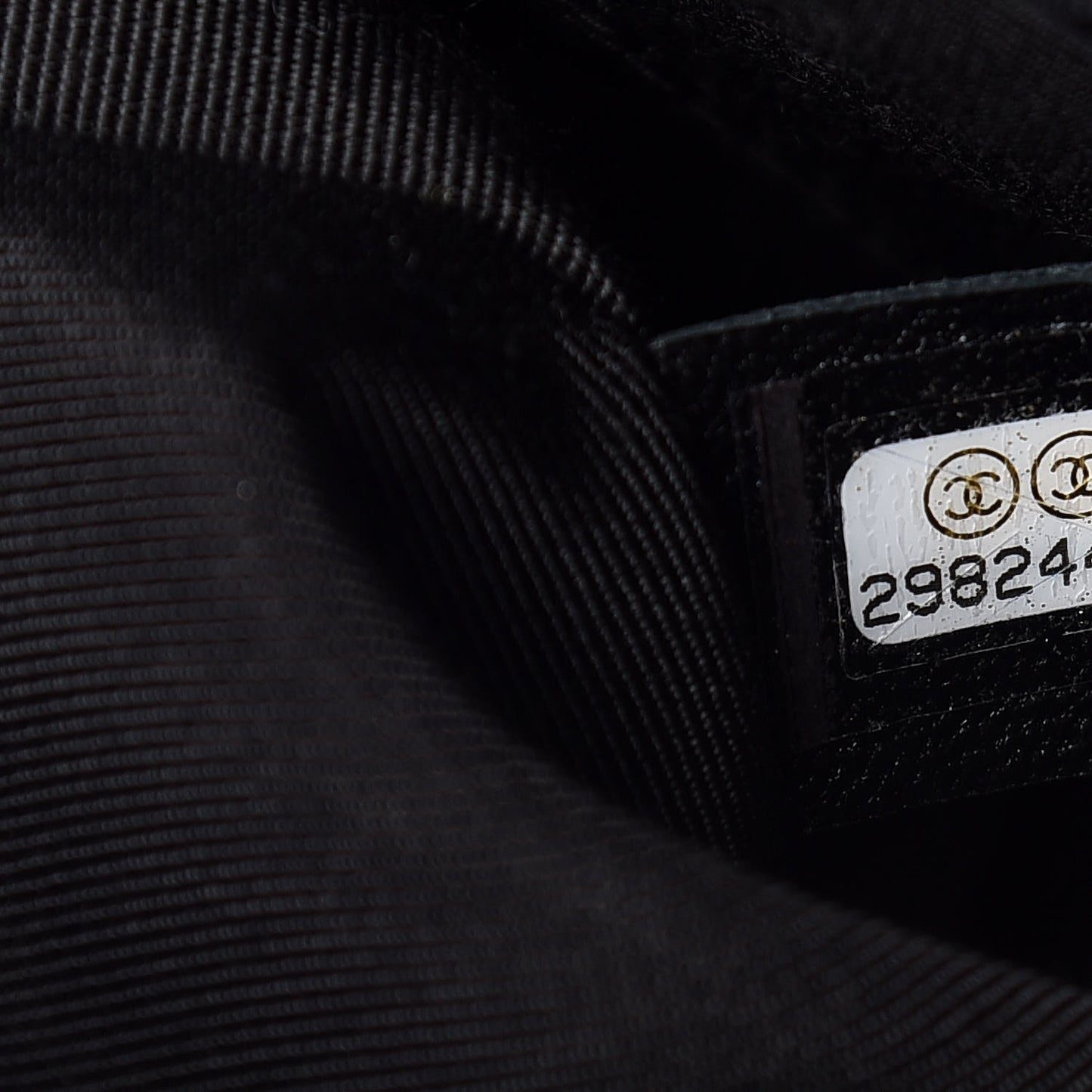 Lambskin Quilted Small My Precious Flap Black