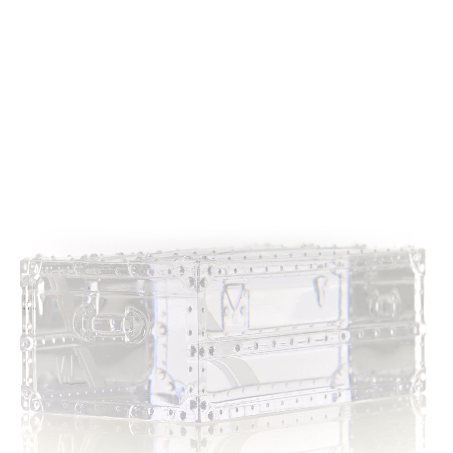 Louis Vuitton Crystal Trunk Paperweight 3 of 6