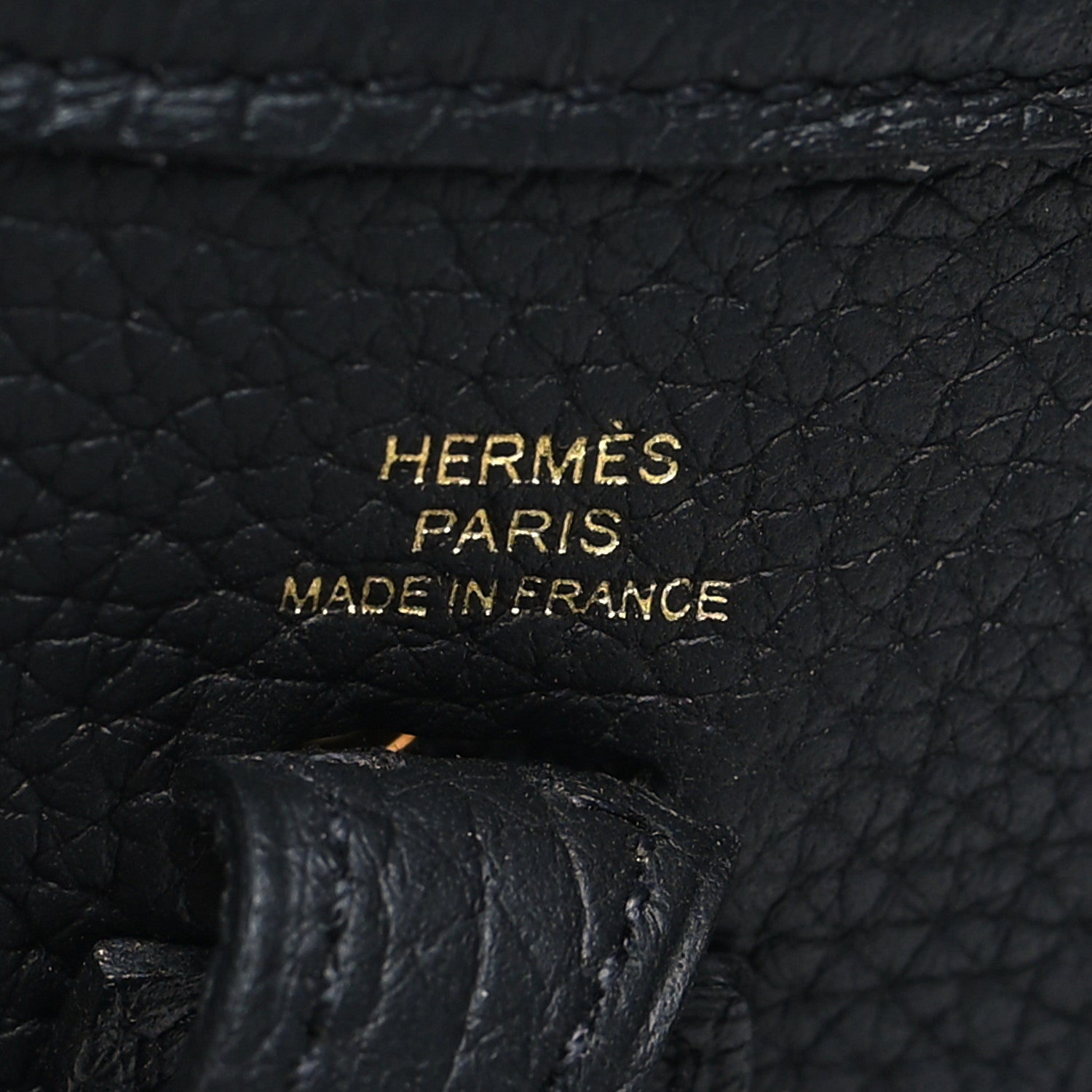 Hermes Taurillon Clemence Evelyne TPM Black 6 of 10