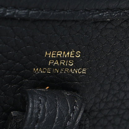 Hermes Taurillon Clemence Evelyne TPM Black 6 of 10