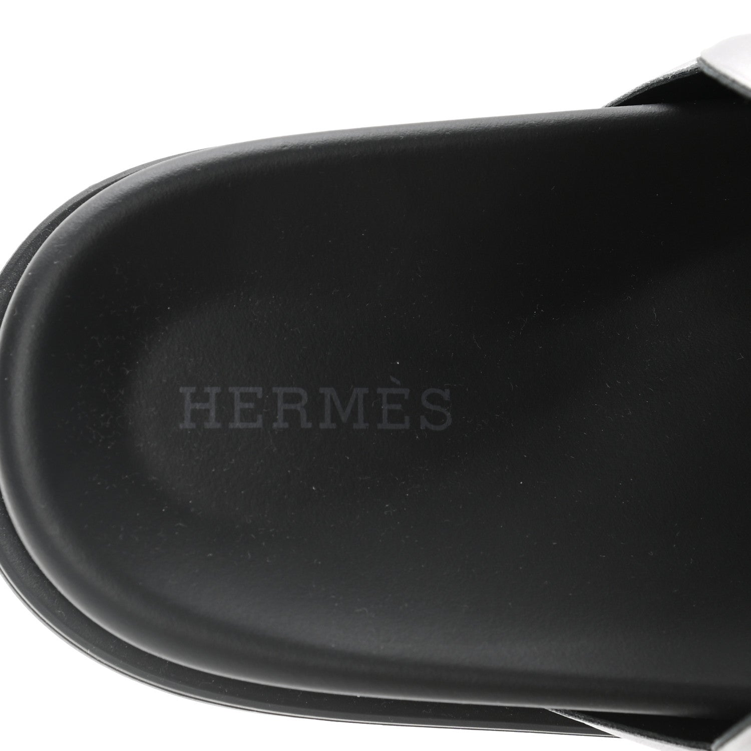Hermes Nappa Extra Sandals 37.5 Gris Argent 5 of 8