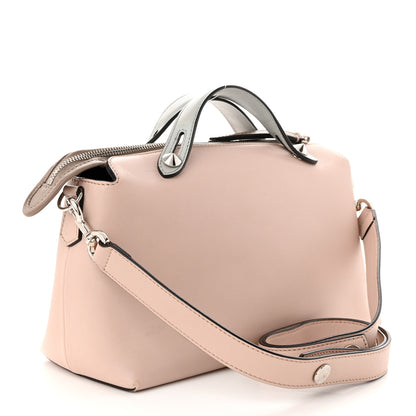 Fendi Vitello Dolce 4 Color Medium By The Way Boston Bag Soap Grigio Perla Multicolor 3 of 12