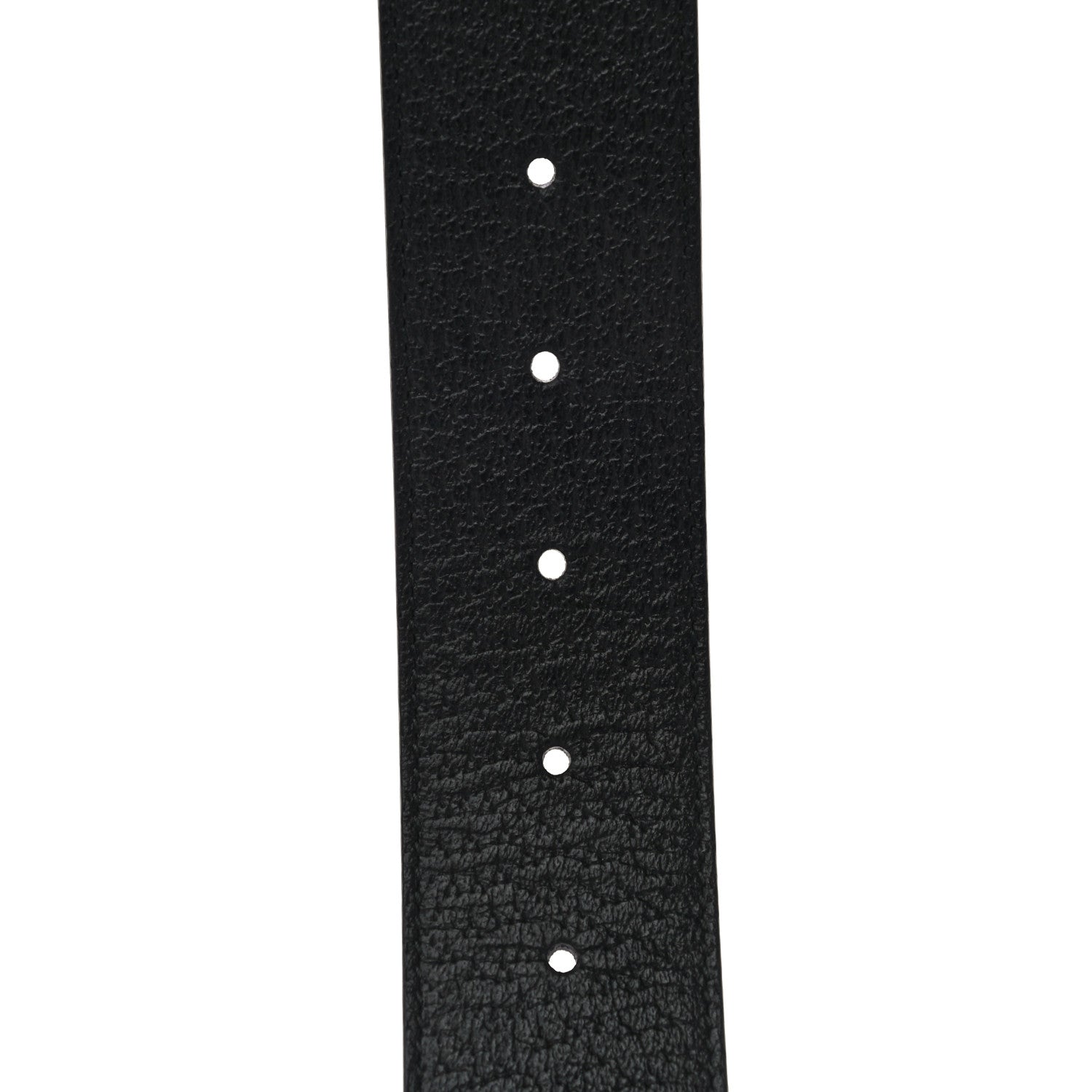 Gucci Textured Calfskin Double G 40mm Belt 80 32 Black 6 of 6