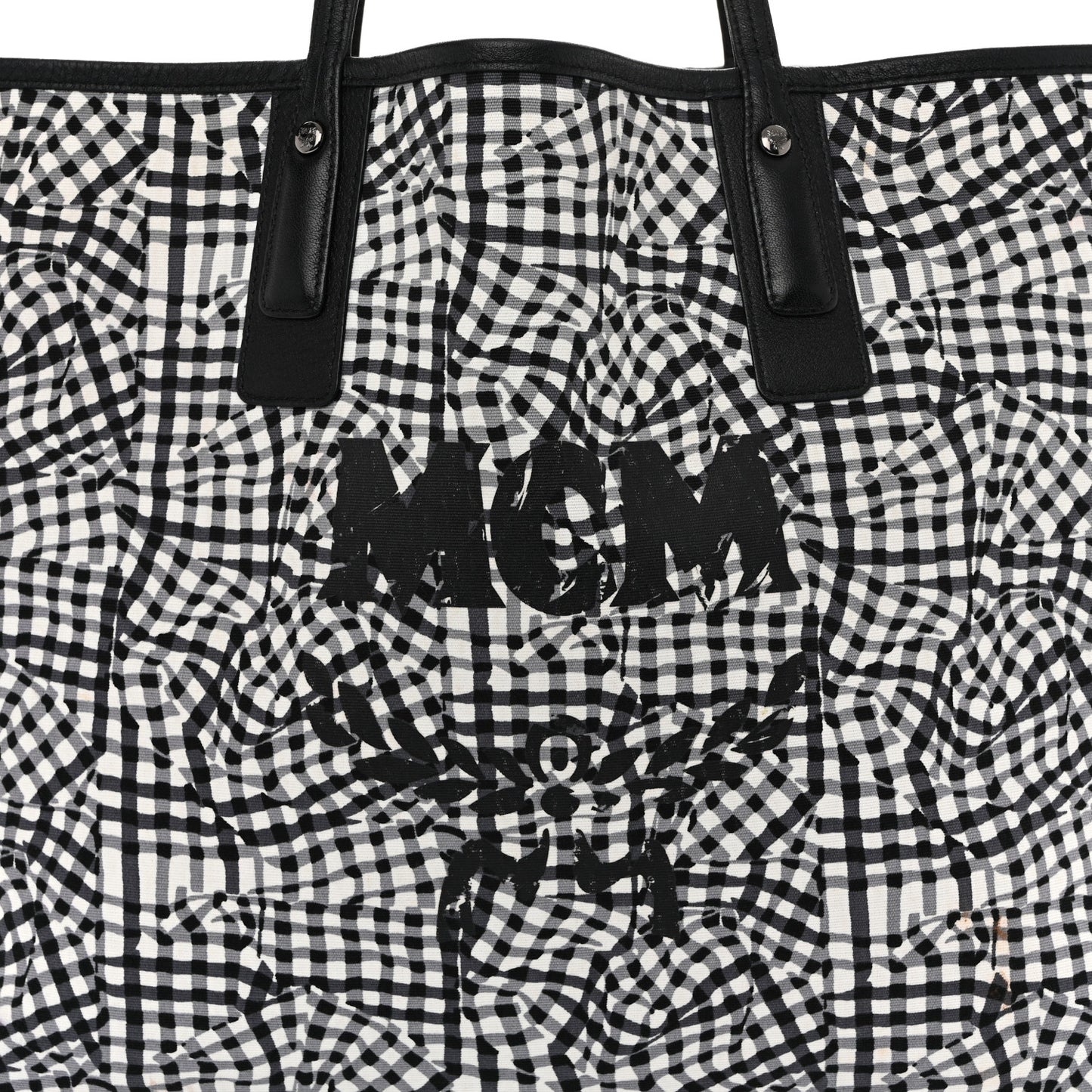 Visetos Large Liz Reversible Shopper Tote Black