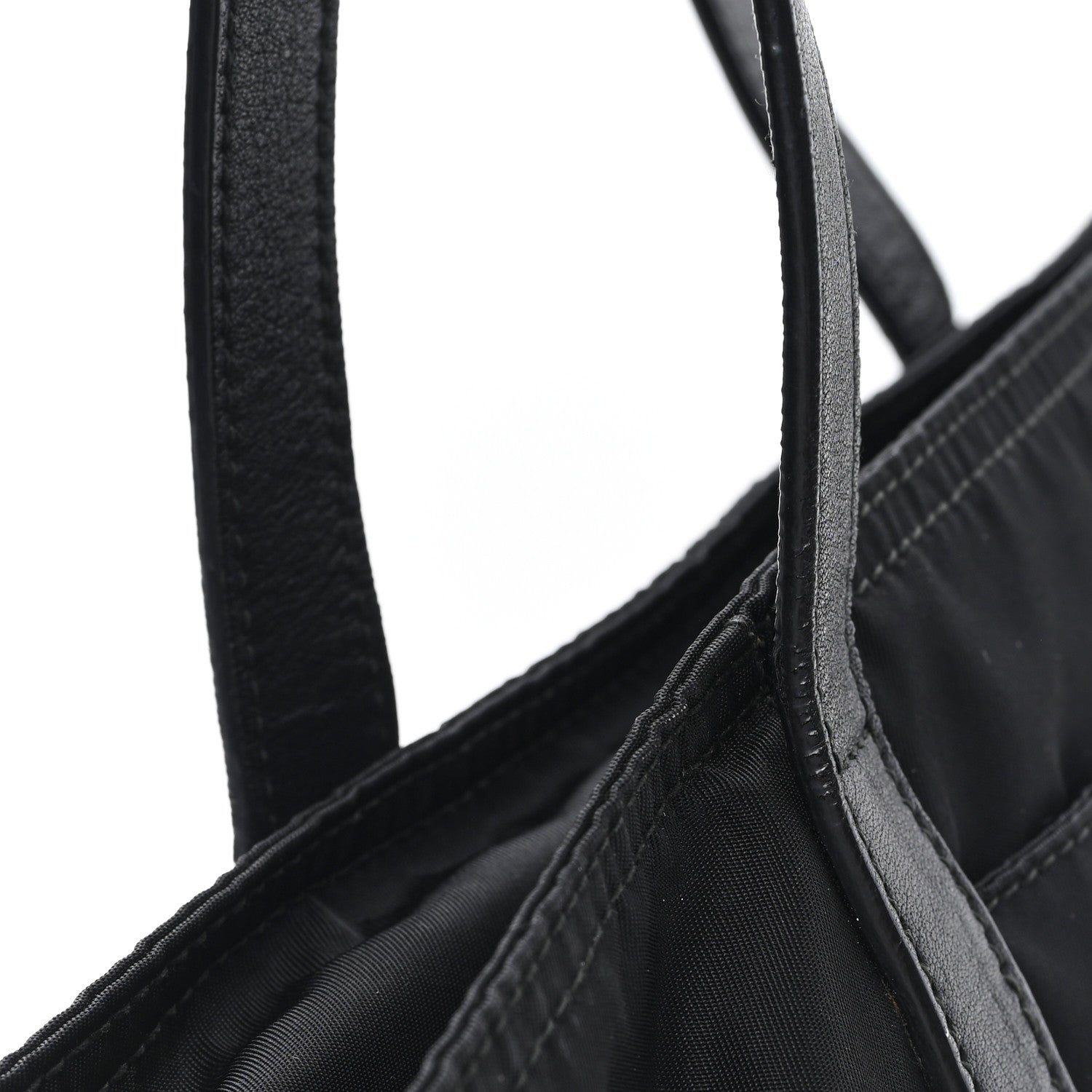 Prada Tessuto Nylon Tote Black 9 of 10
