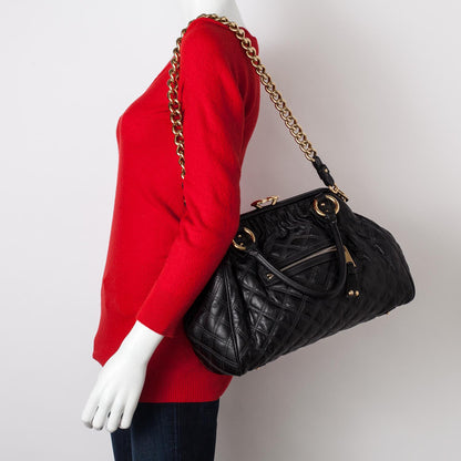 Marc Jacobs Quilted Leather Stam Black 2 of 11