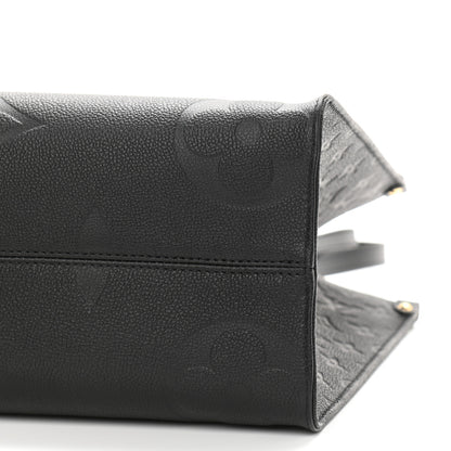 Louis Vuitton Empreinte Monogram Giant Onthego MM Black 6 of 10