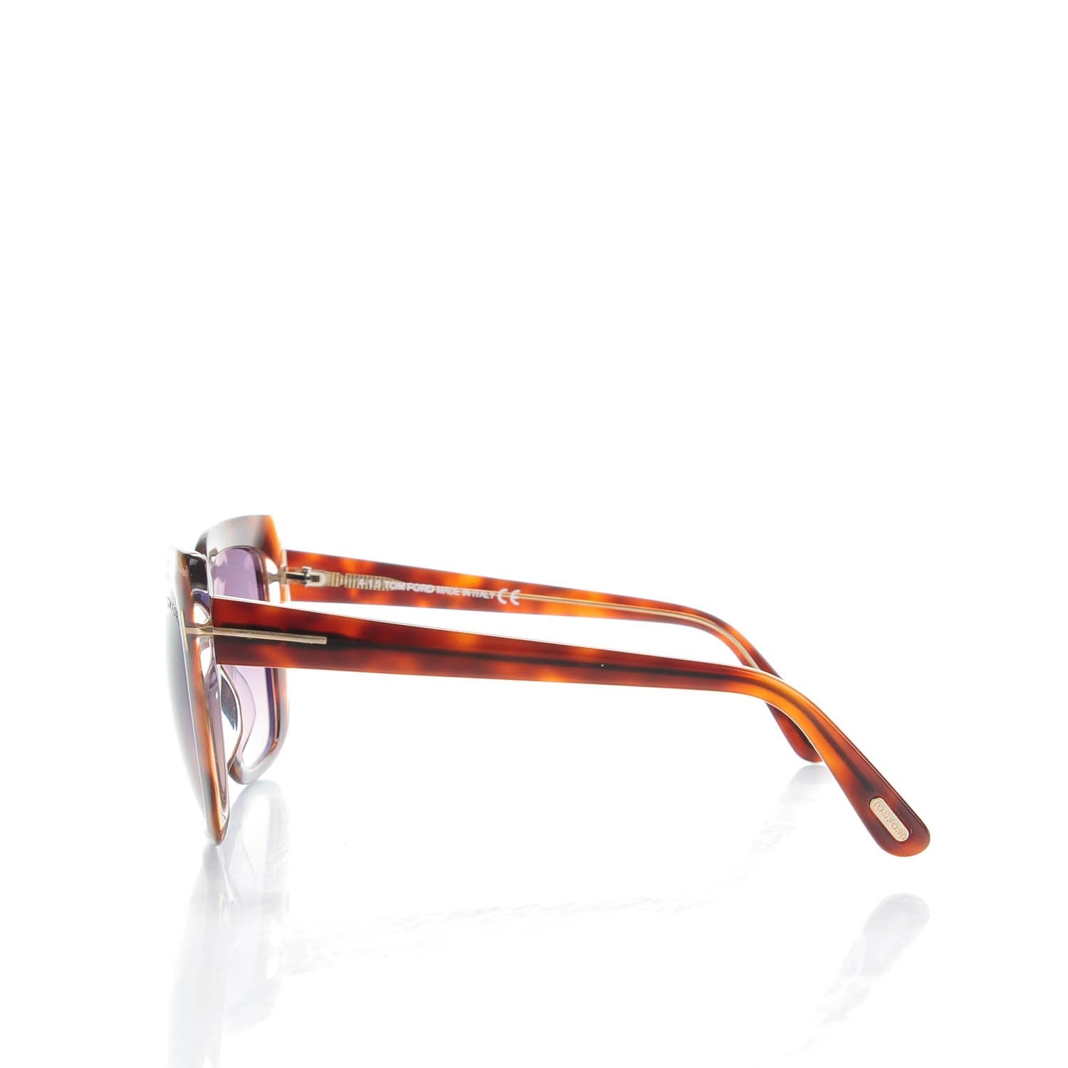 Tom Ford Irina TF390 Sunglasses Tortoise 2 of 6