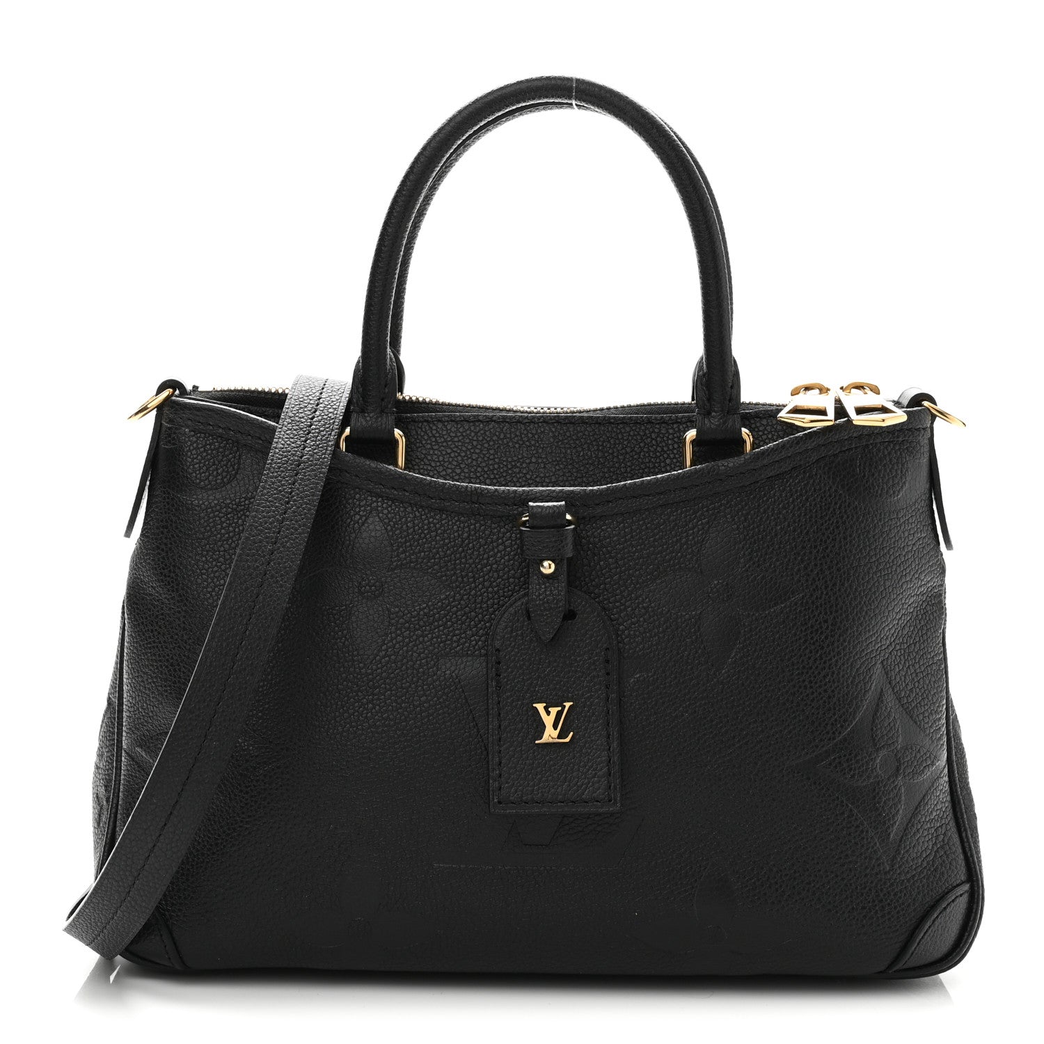 Louis Vuitton Empreinte Monogram Giant Trianon PM Black 1 of 11
