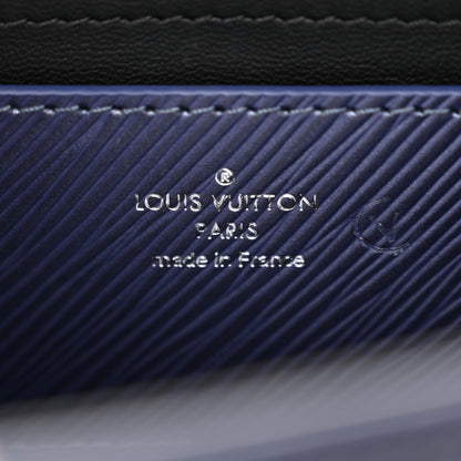 Louis Vuitton Epi Twist Shoulder Bag MM Indigo 7 of 10