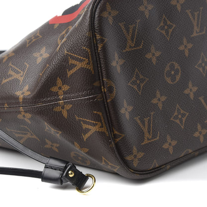Louis Vuitton Monogram World Tour Neverfull MM 5 of 9