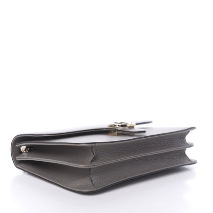 Gucci Dollar Calfskin Interlocking G Shoulder Bag Loess 3 of 7