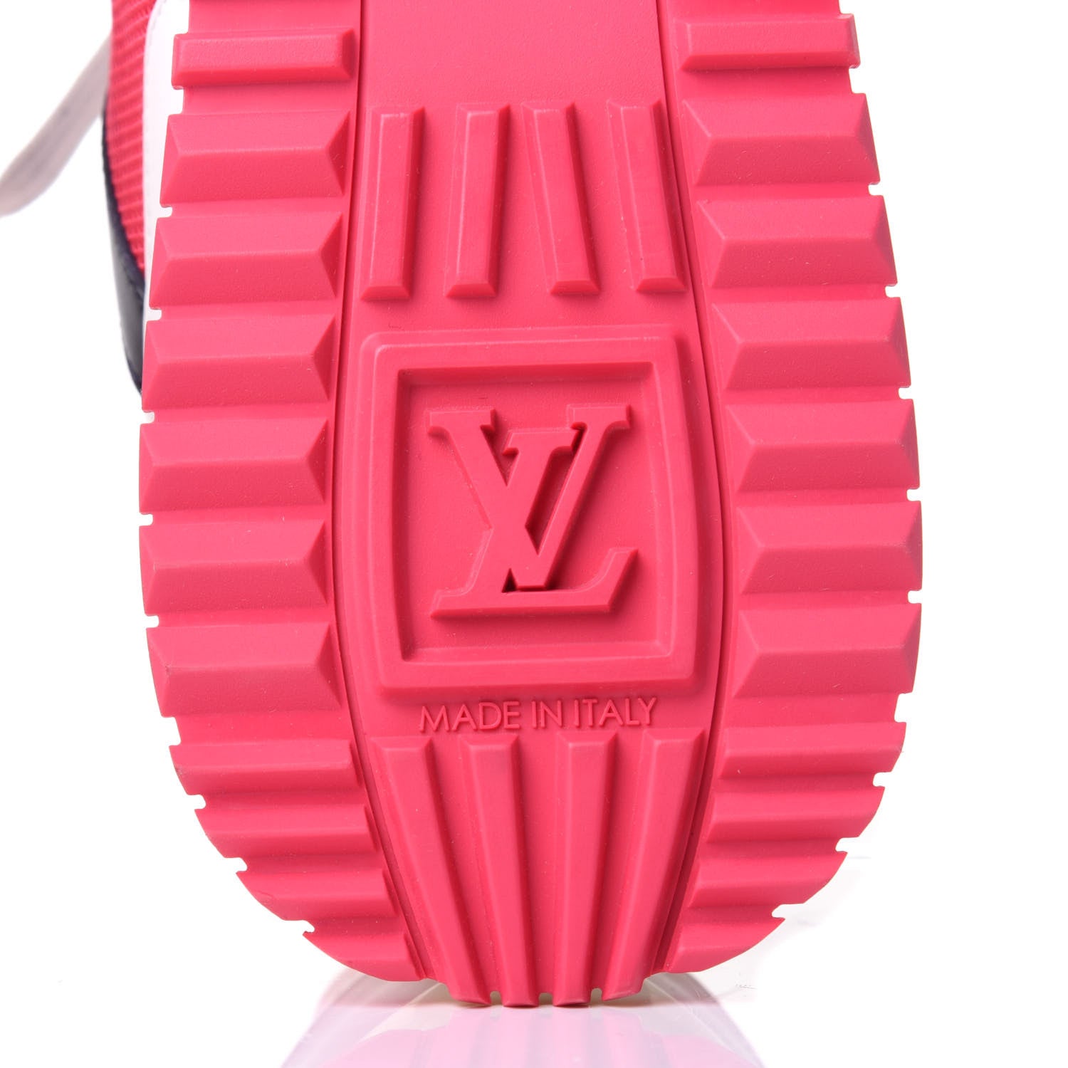 Louis Vuitton Calfskin Run Away Sneakers 37.5 Framboise Pink 8 of 10