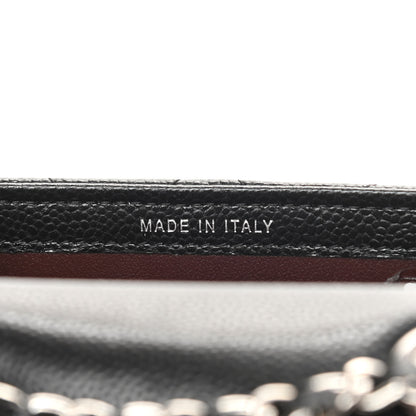 Chanel Caviar Quilted Classic Phone Holder Black 7 of 14