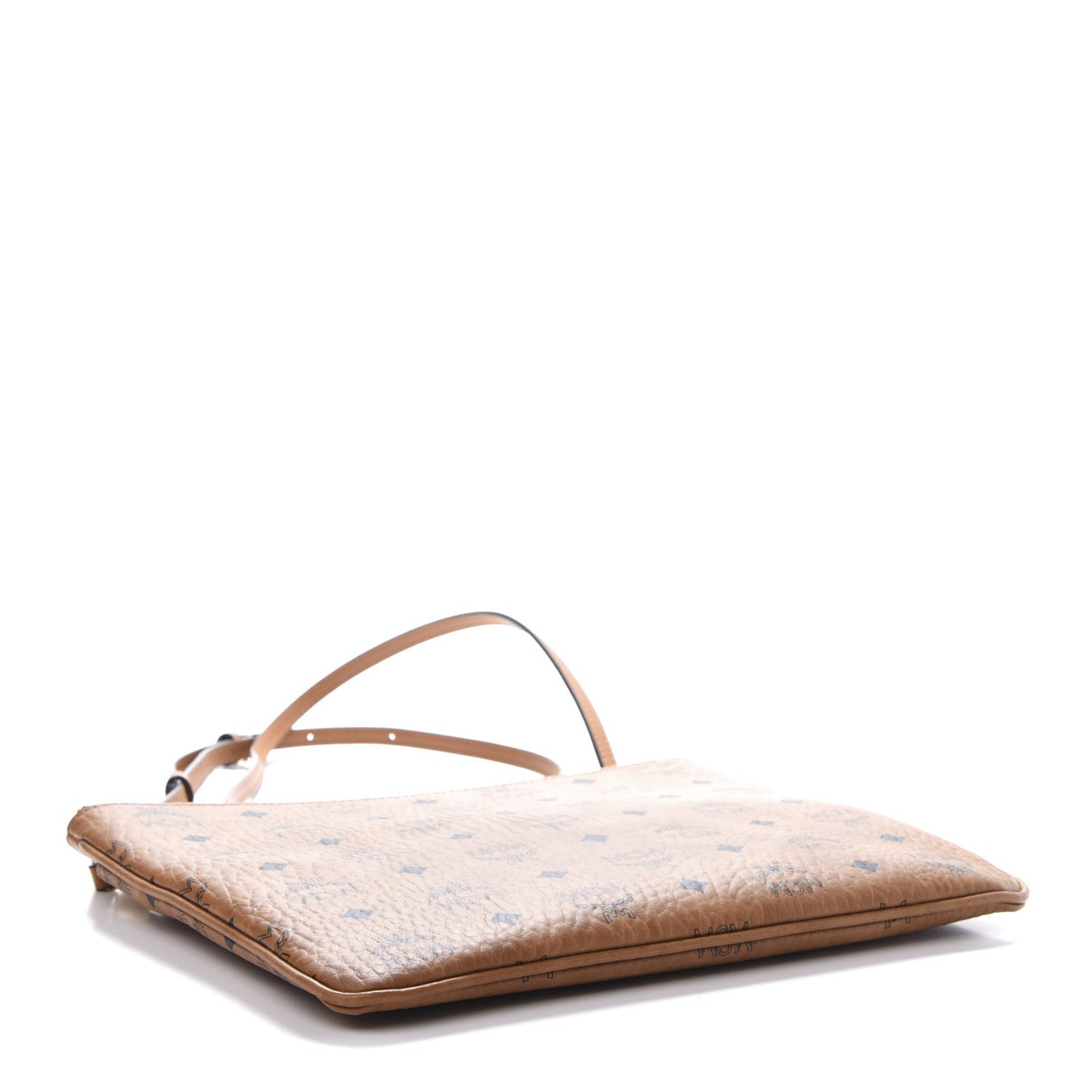 Visetos Medium Crossbody Pouch Cognac
