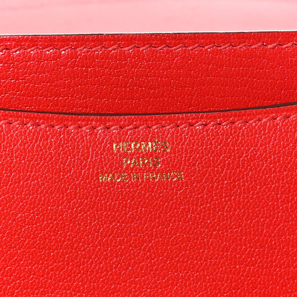 Hermes Chevre Mysore Constance 18 Rouge De Coeur 6 of 12