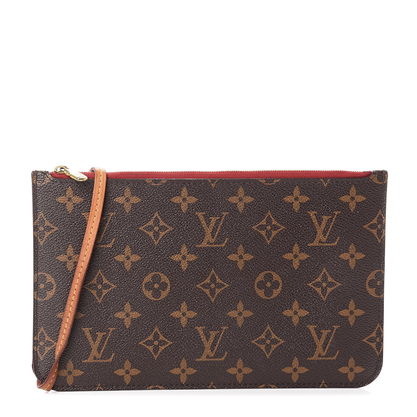 Monogram Neverfull MM GM Pochette Cherry