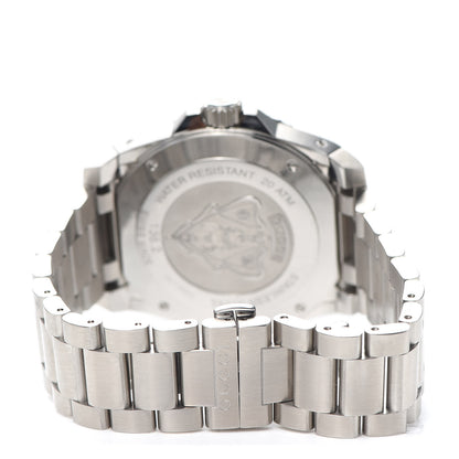 Gucci Stainless Steel 45mm Dive Quartz Watch Blue 4 of 7