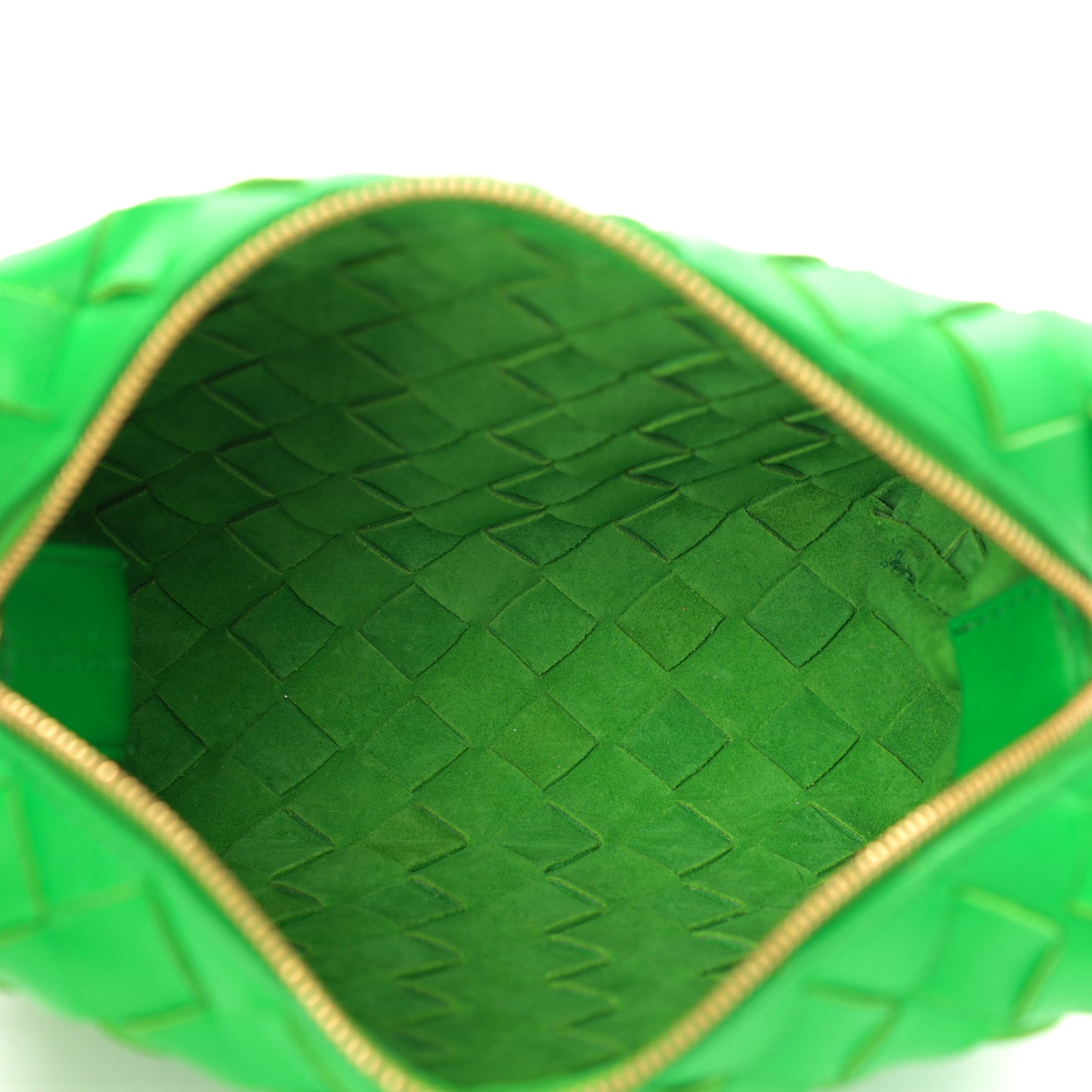 Nappa Intrecciato Mini Loop Camera Bag Parakeet