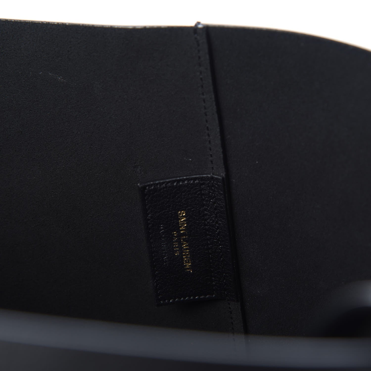 Saint Laurent Calfskin Large Shopping Tote Black 6 of 8