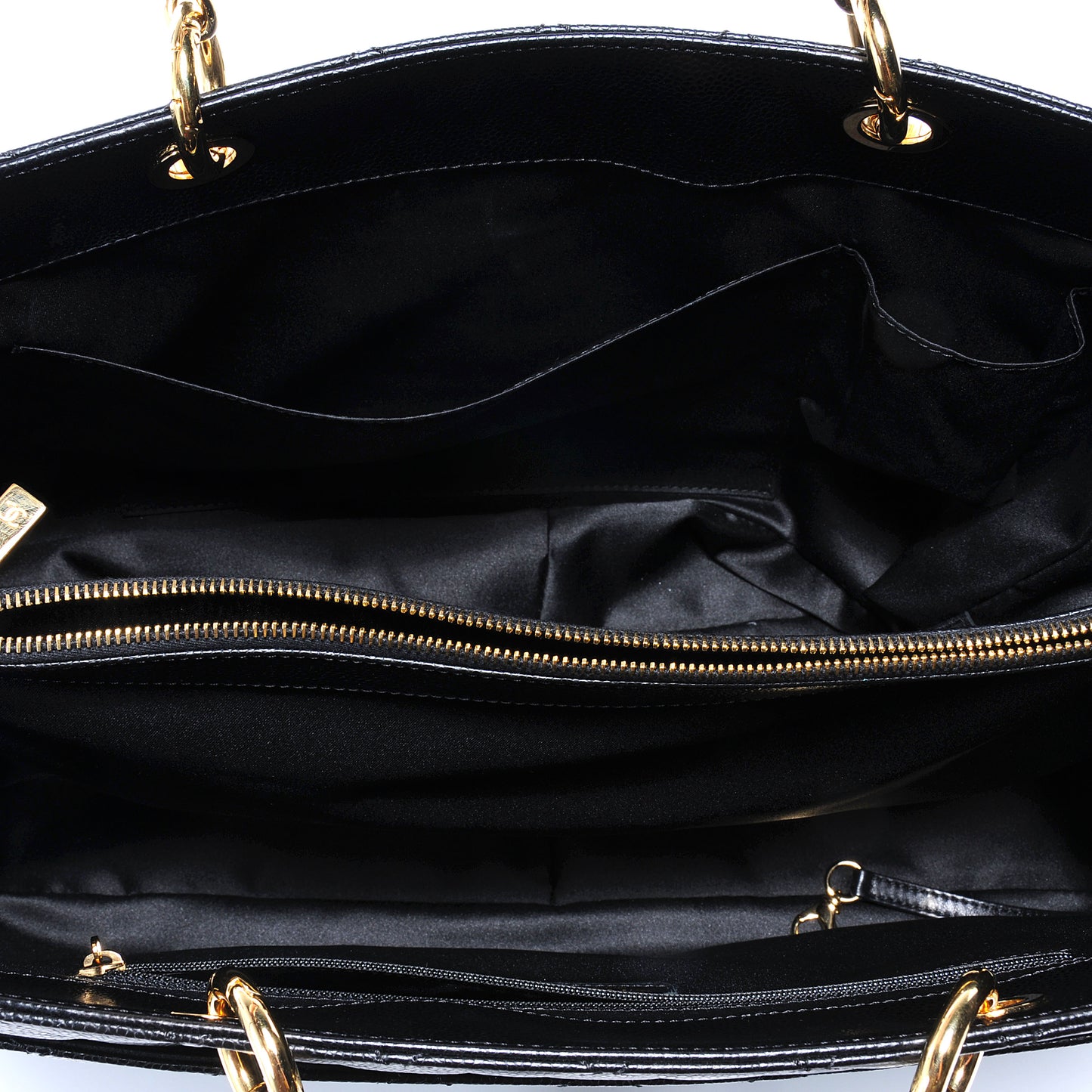 Caviar XL Grand Shopping Tote GST Black