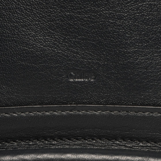 Chloe Leather Medium Military Paraty Navy 9 of 10