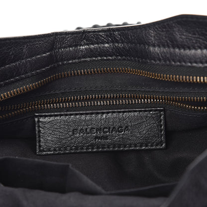 Balenciaga Agneau Classic Hardware Graffiti Handles S City Black 6 of 10
