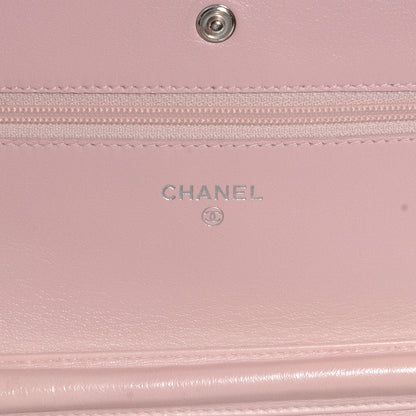Chanel Caviar Timeless Wallet on Chain WOC Light Pink 7 of 9