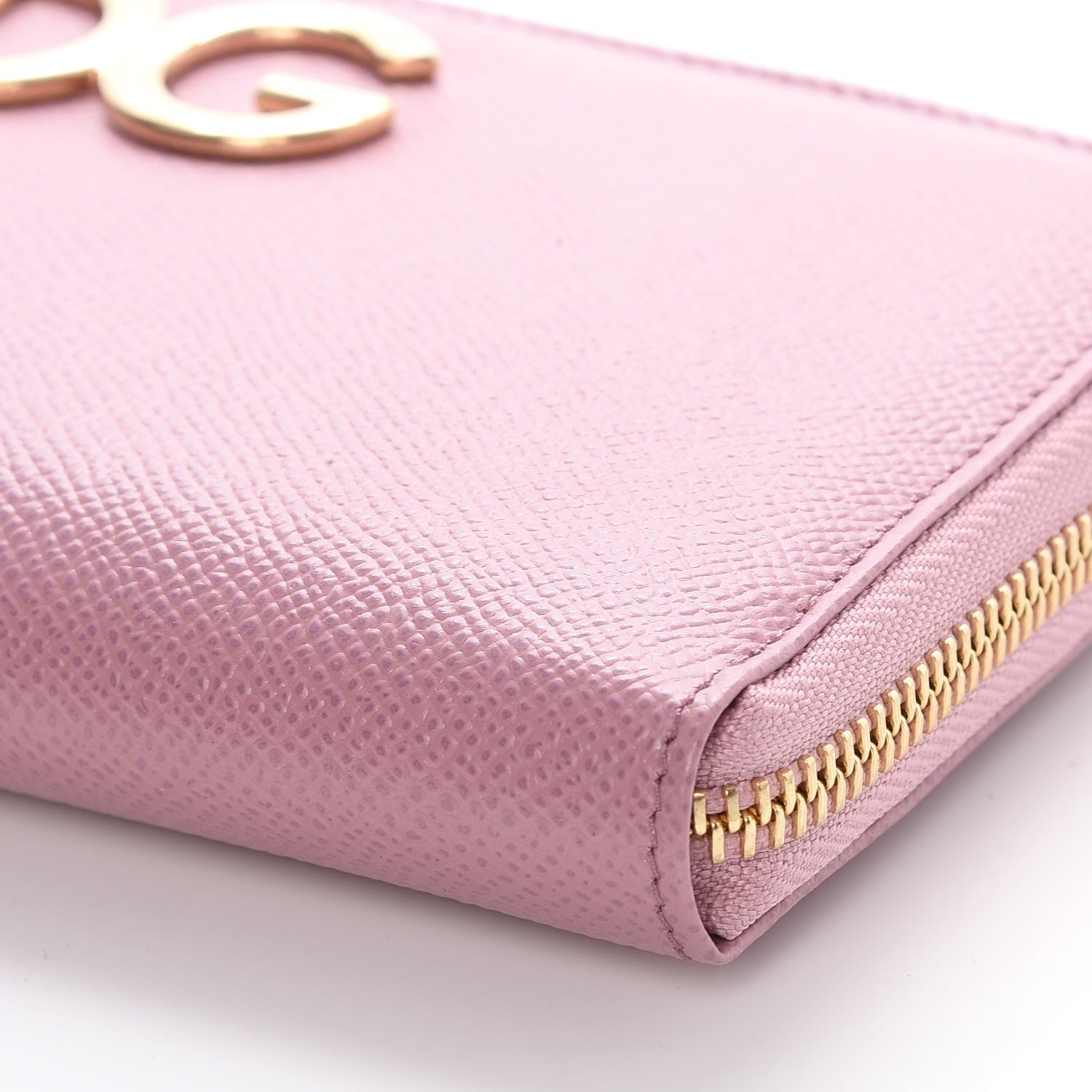 Dolce & Gabbana Dauphine Zip Around Wallet Pink 9 of 10