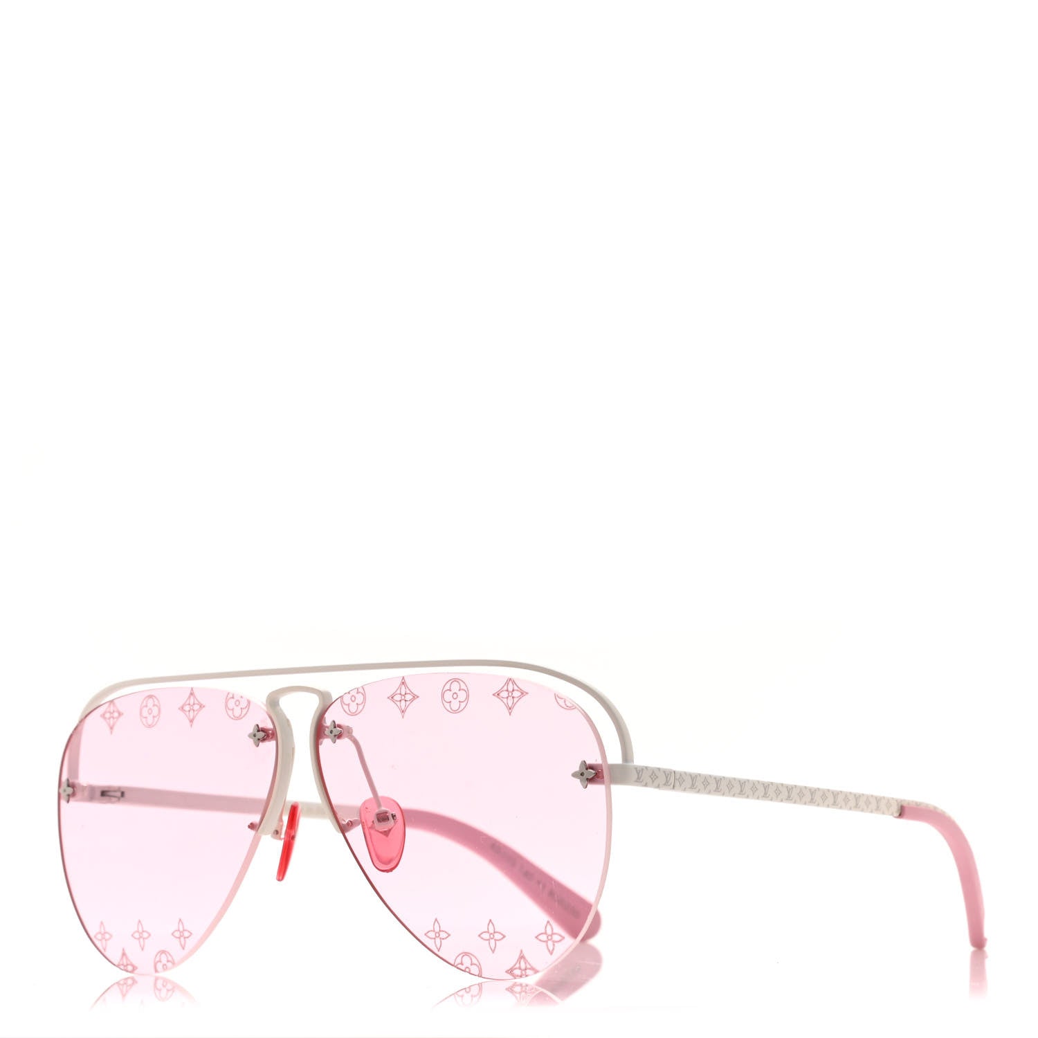 Louis Vuitton Escale Grease Sunglasses Z1330E Pink 1 of 8