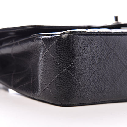 Chanel Caviar Quilted Small Double Flap Black 12 of 14