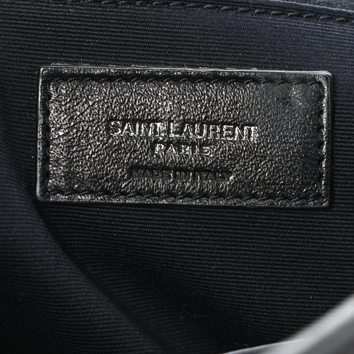 Saint Laurent Crinkled Calfskin Matelasse Monogram Large Niki Chain Satchel Storm 6 of 9