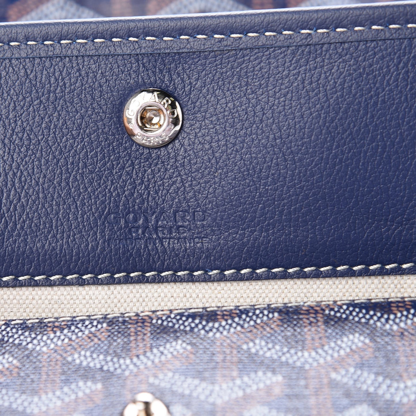 Goyardine Saint Louis GM Navy