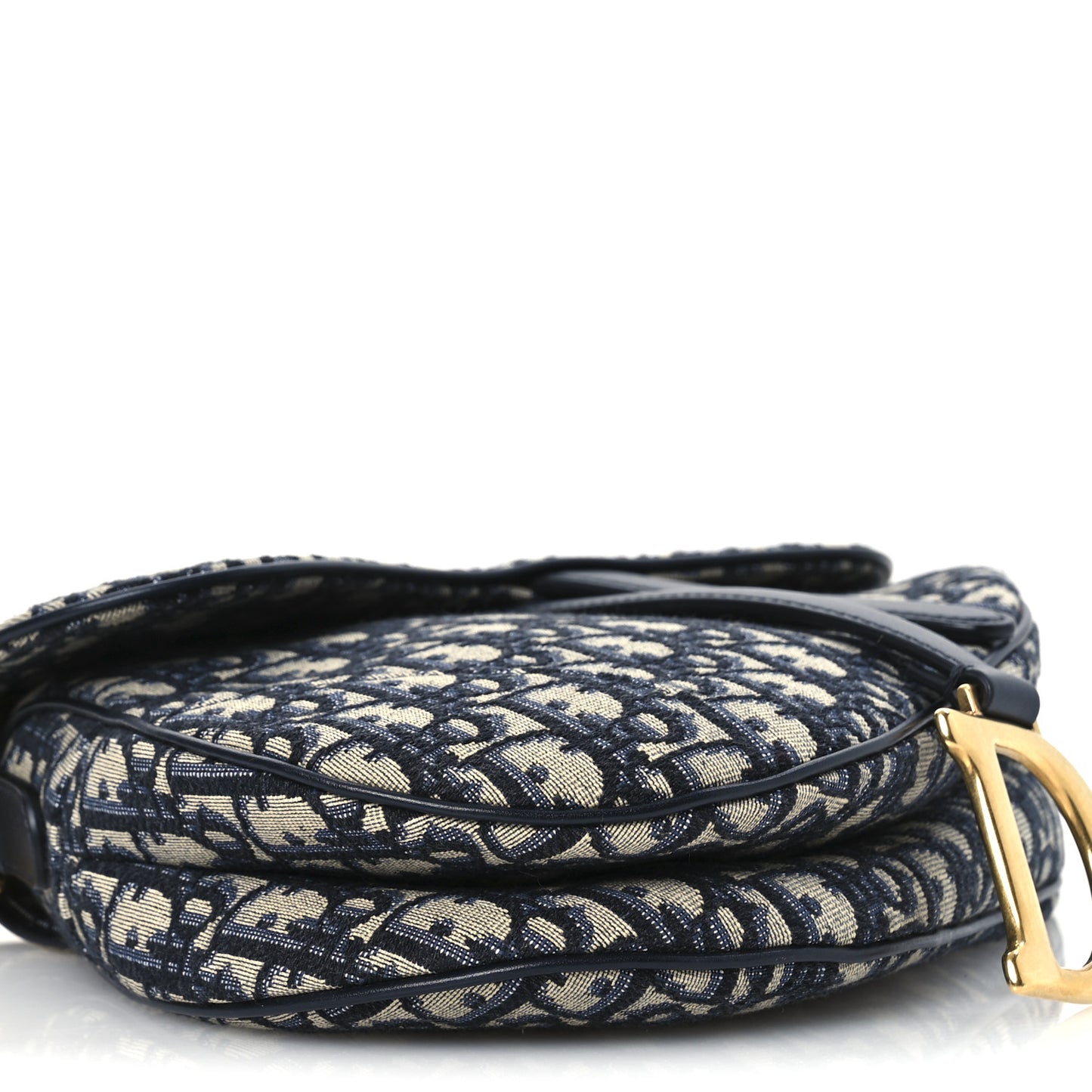 Oblique Saddle Bag Blue